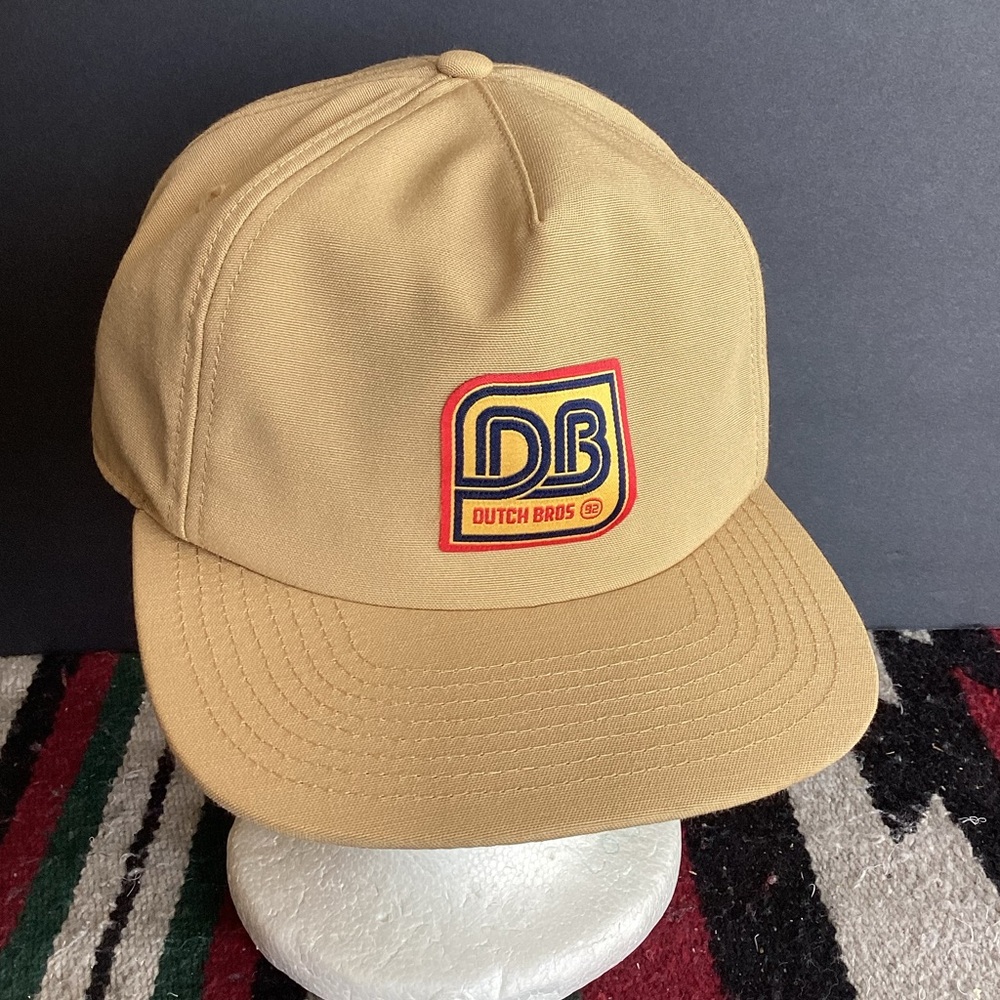 Dutch bros coffee khaki retro design SnapBack Hat